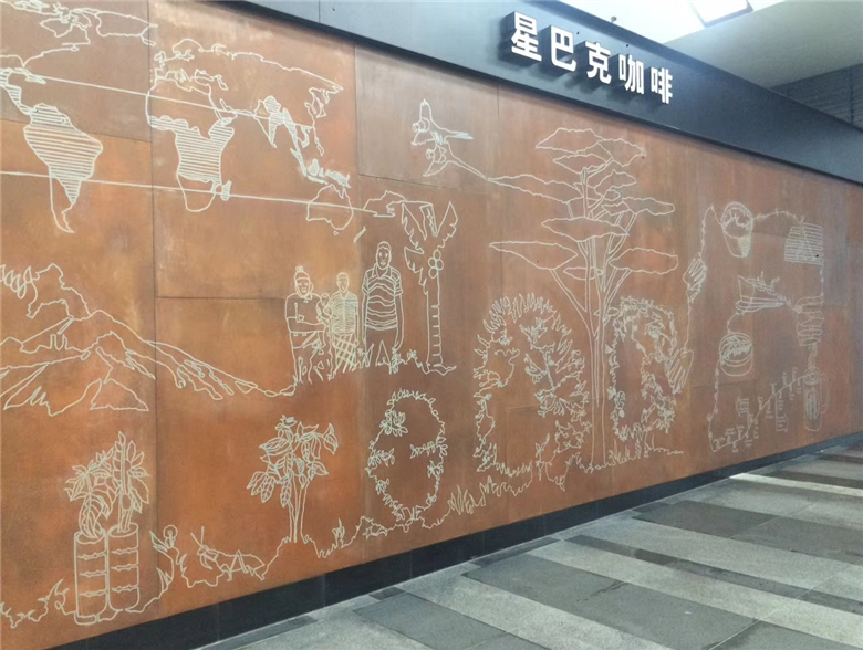 上街耐候钢幕墙